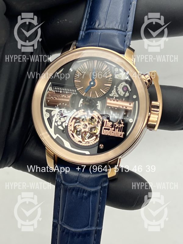 Товар Jacob & Co Opera Godfather OP110.40.AG Blue Фото 6 - Jacob & Co Opera Godfather OP110.40.AG Blue