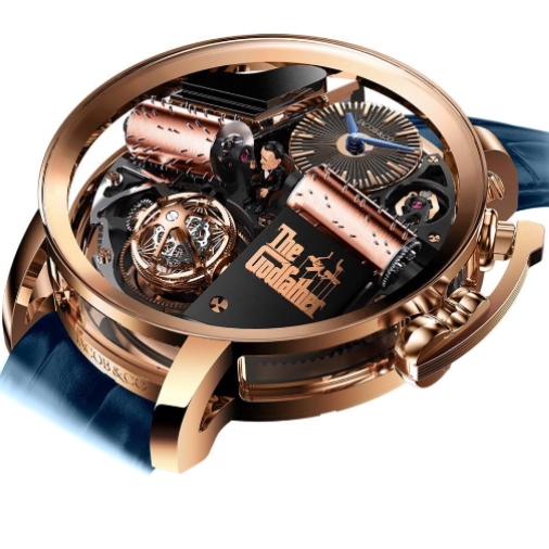 Товар Jacob & Co Opera Godfather OP110.40.AG Blue Фото 1 - Jacob & Co Opera Godfather OP110.40.AG Blue