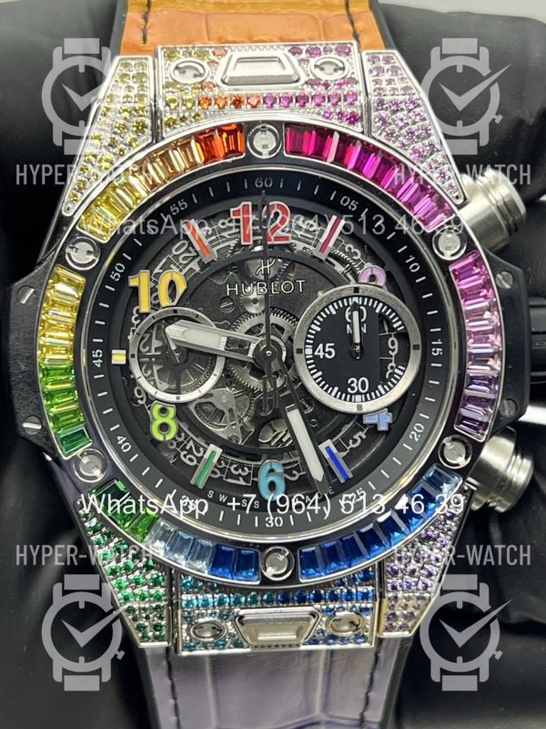 Товар Hublot Big Bang Unico 42mm 441.NX.1117.LR.0999 Rainbow Фото 4 - Hublot Big Bang Unico 42mm 441.NX.1117.LR.0999 Rainbow