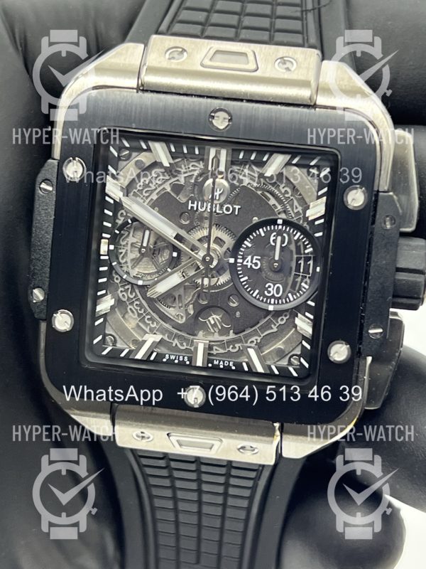 Товар Hublot Square Bang Unico 42mm 821.NM.0170.RX Steel Фото 2 - Hublot Square Bang Unico 42mm 821.NM.0170.RX Steel