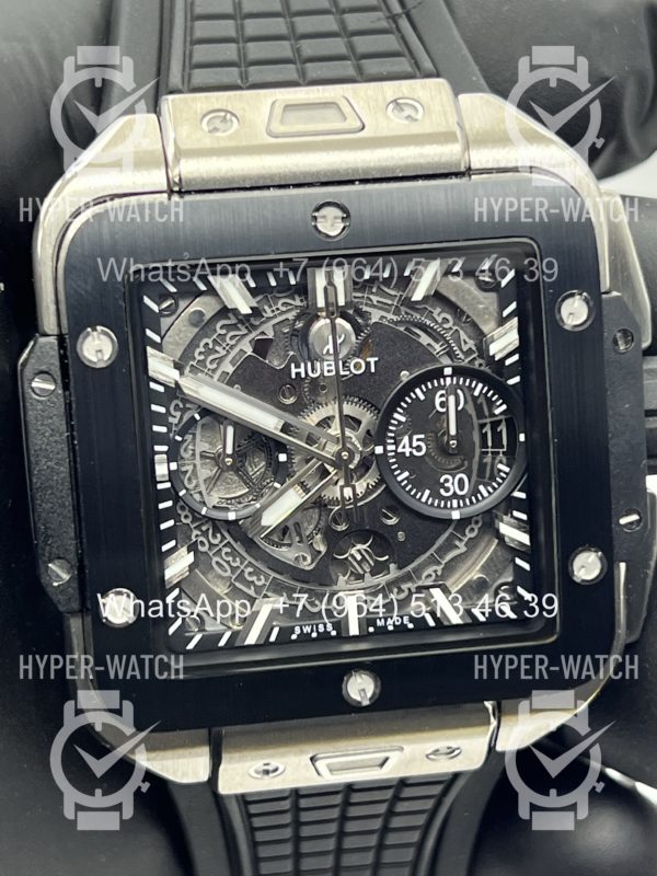 Товар Hublot Square Bang Unico 42mm 821.NM.0170.RX Steel Фото 4 - Hublot Square Bang Unico 42mm 821.NM.0170.RX Steel