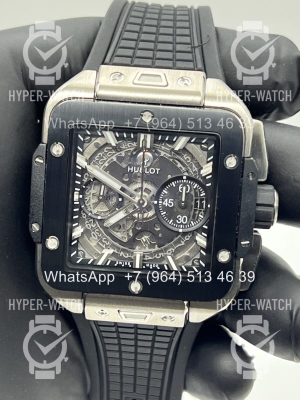 Товар Hublot Square Bang Unico 42mm 821.NM.0170.RX Steel Фото 5 - Hublot Square Bang Unico 42mm 821.NM.0170.RX Steel
