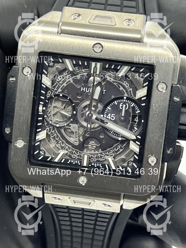 Товар Hublot Square Bang Unico 42mm 821.NX.0170.RX Steel Фото 2 - Hublot Square Bang Unico 42mm 821.NX.0170.RX Steel