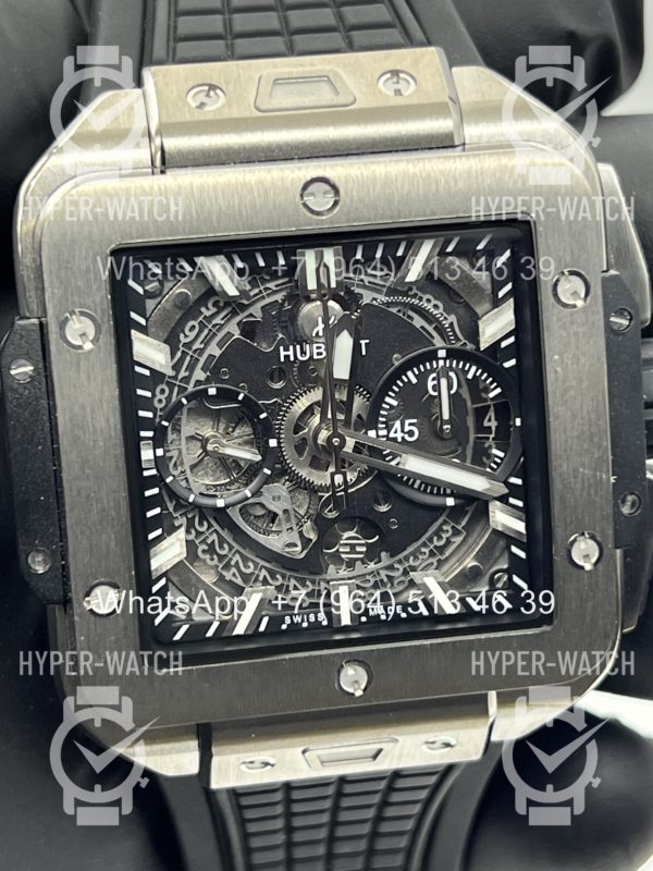 Товар Hublot Square Bang Unico 42mm 821.NX.0170.RX Steel Фото 3 - Hublot Square Bang Unico 42mm 821.NX.0170.RX Steel