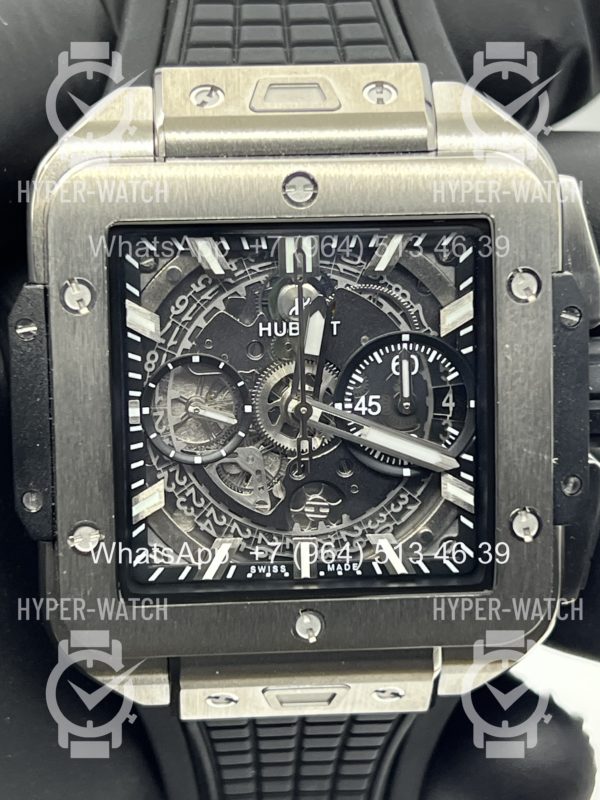 Товар Hublot Square Bang Unico 42mm 821.NX.0170.RX Steel Фото 4 - Hublot Square Bang Unico 42mm 821.NX.0170.RX Steel