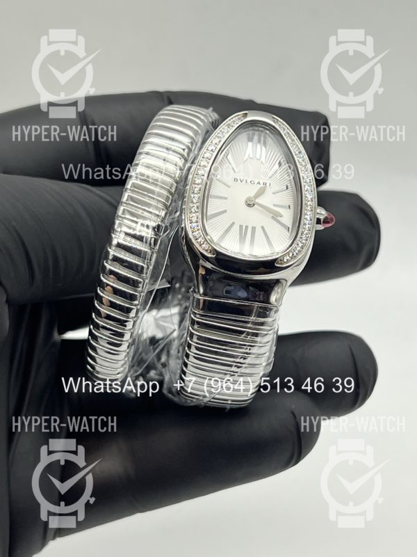 Фото 6 - Bvlgari Serpenti Tubogas 35mm 101816 Steel