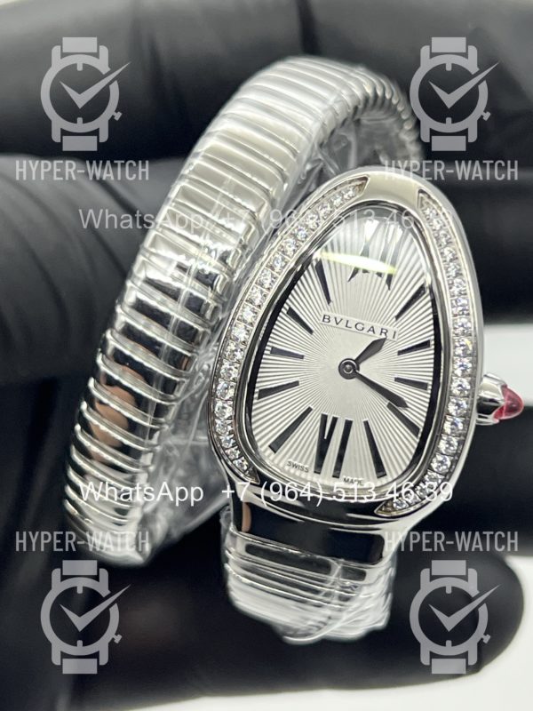 Фото 7 - Bvlgari Serpenti Tubogas 35mm 101816 Steel