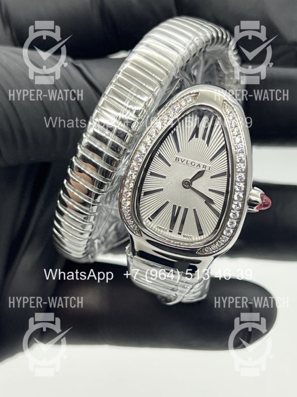 Фото 9 - Bvlgari Serpenti Tubogas 35mm 101816 Steel