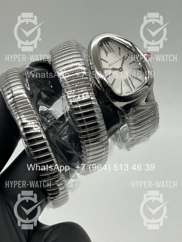 Фото 10 - Bvlgari Serpenti Tubogas 35mm 101911 Steel