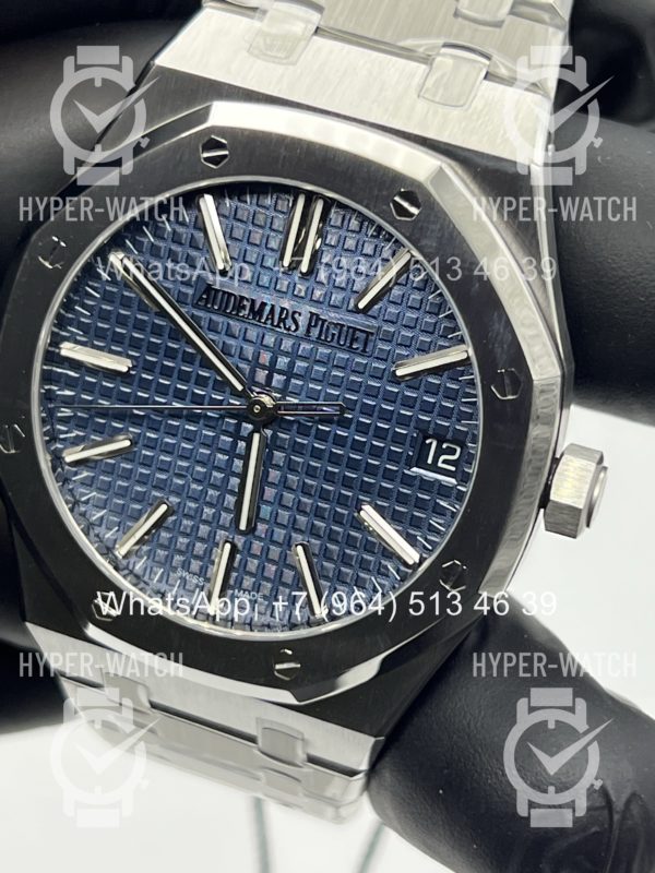 Фото 9 - Audemars Piguet Royal Oak 41mm 15510ST.OO.1320ST.01 50th Anniversary Steel Blue