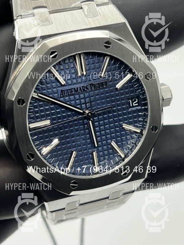 Фото 10 - Audemars Piguet Royal Oak 41mm 15510ST.OO.1320ST.01 50th Anniversary Steel Blue