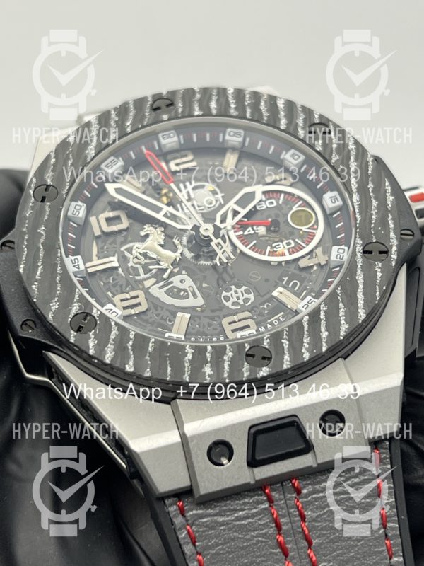Товар Hublot Big Bang Ferrari 45mm 401.NJ.0123.VR Steel Фото 4 - Hublot Big Bang Ferrari 45mm 401.NJ.0123.VR Steel