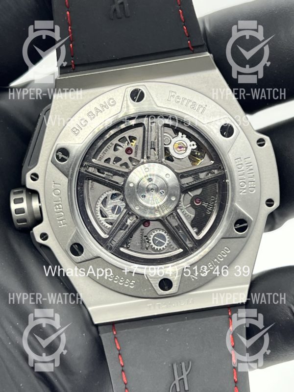 Товар Hublot Big Bang Ferrari 45mm 401.NJ.0123.VR Steel Фото 15 - Hublot Big Bang Ferrari 45mm 401.NJ.0123.VR Steel