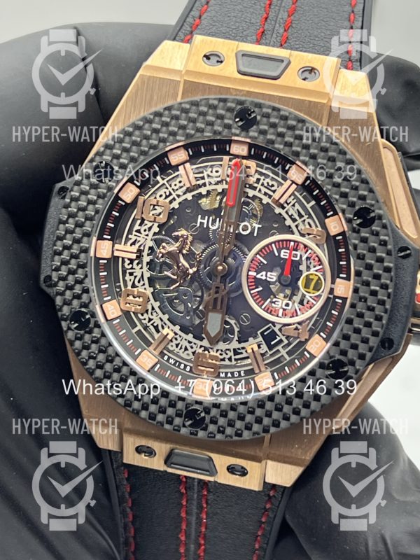 Товар Hublot Big Bang Ferrari 45mm 401.OQ.0123.VR Steel Фото 2 - Hublot Big Bang Ferrari 45mm 401.OQ.0123.VR Steel