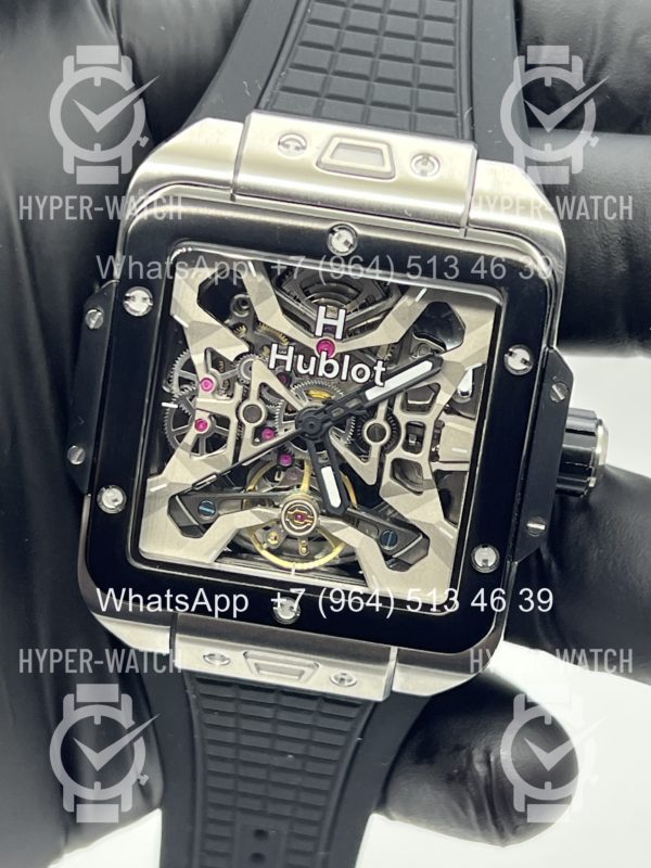 Фото 7 - Hublot Square Bang Unico 42mm Art 11414