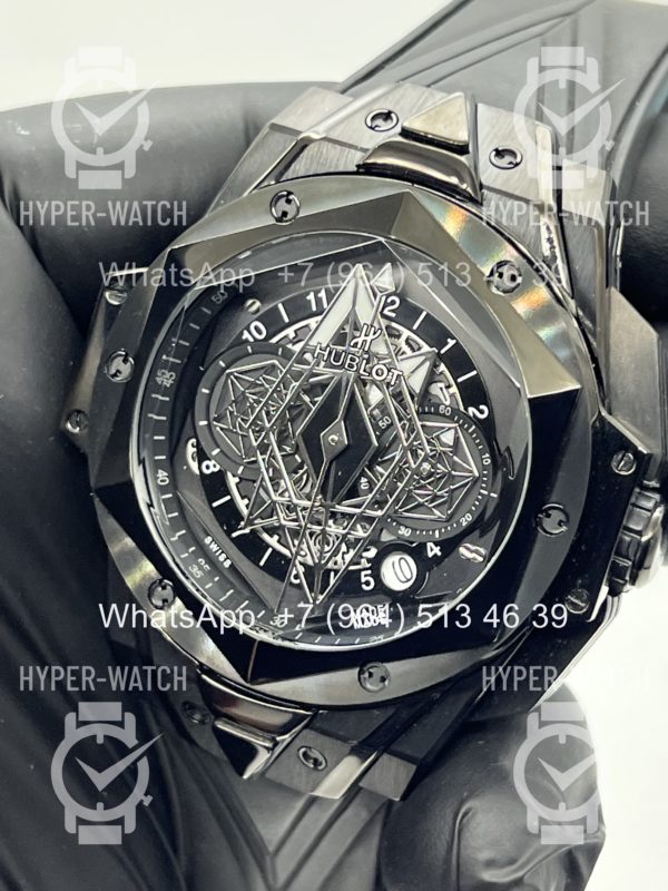 Фото 7 - Hublot Big Bang Sang Bleu II Art 11401