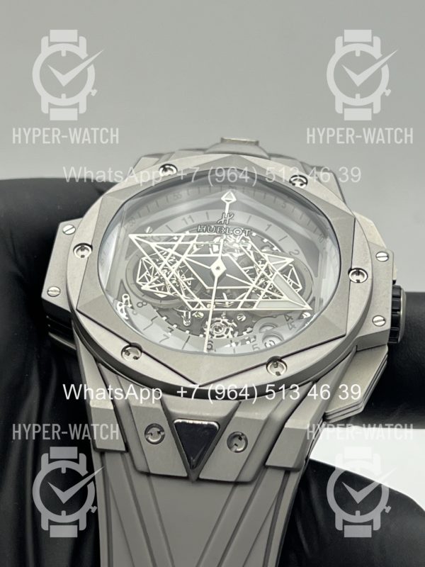 Фото 6 - Hublot Big Bang Sang Bleu II Art 11399