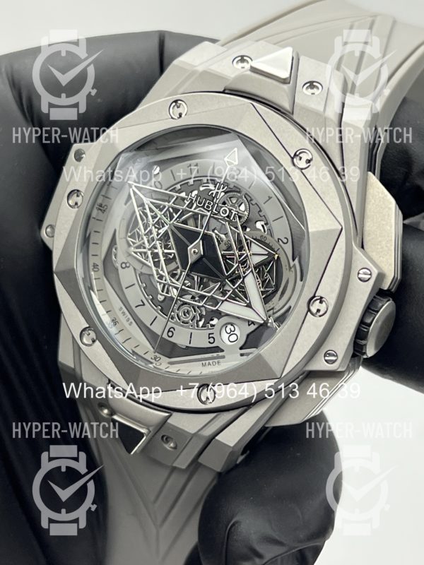 Фото 8 - Hublot Big Bang Sang Bleu II Art 11399