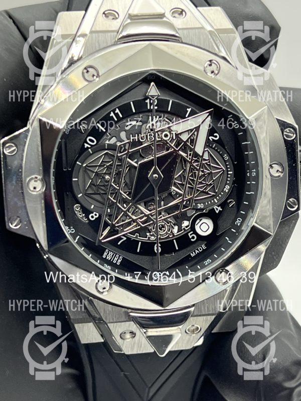 Фото 4 - Hublot Big Bang Sang Bleu II Art 11400