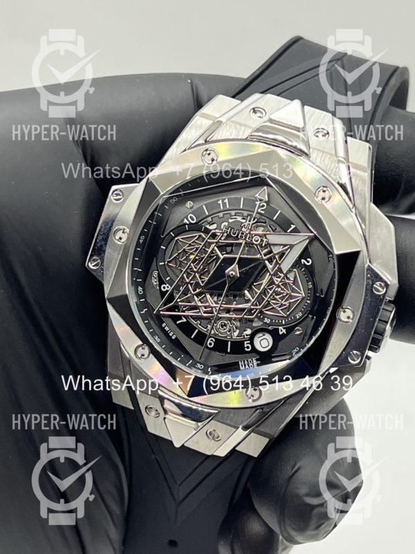 Фото 7 - Hublot Big Bang Sang Bleu II Art 11400