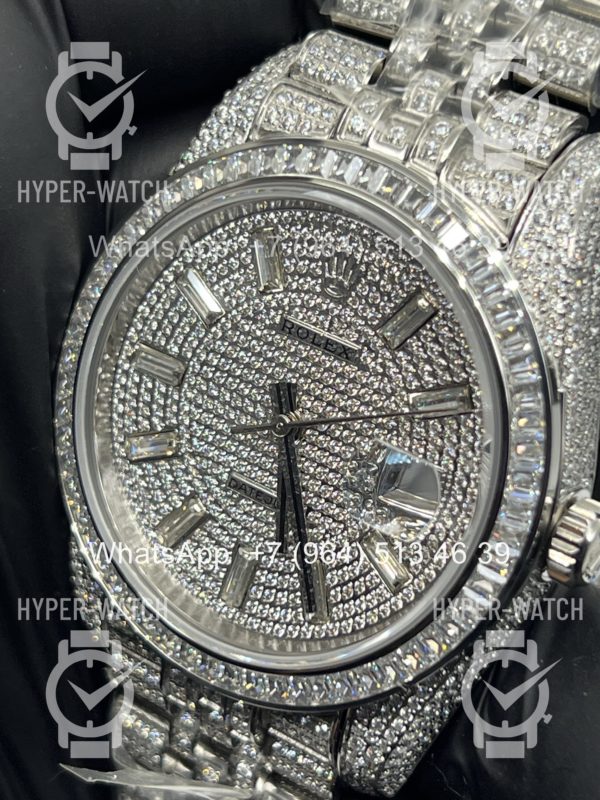 Товар Rolex DateJust 41mm 126300 Custom Diamonds Steel Фото 6 - Rolex DateJust 41mm 126300 Custom Diamonds Steel