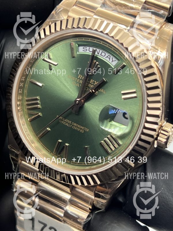 Фото 5 - Rolex Day-Date 40mm 228235-0025 Steel Green
