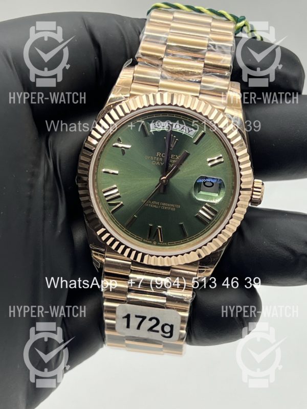 Фото 8 - Rolex Day-Date 40mm 228235-0025 Steel Green