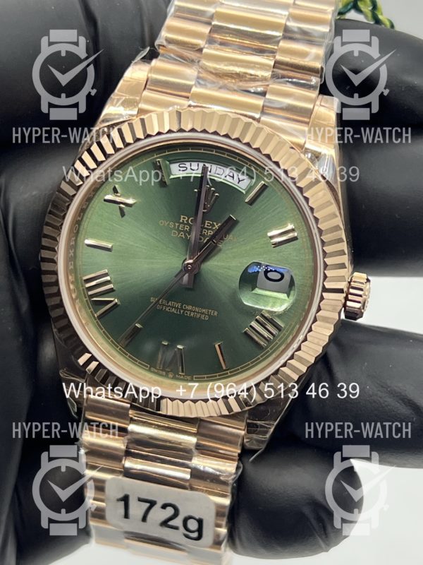 Фото 9 - Rolex Day-Date 40mm 228235-0025 Steel Green