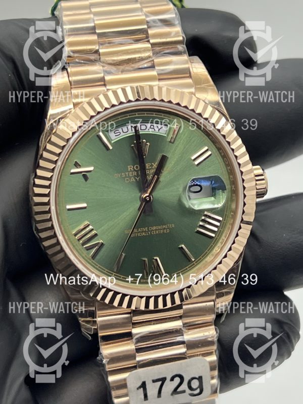 Фото 10 - Rolex Day-Date 40mm 228235-0025 Steel Green