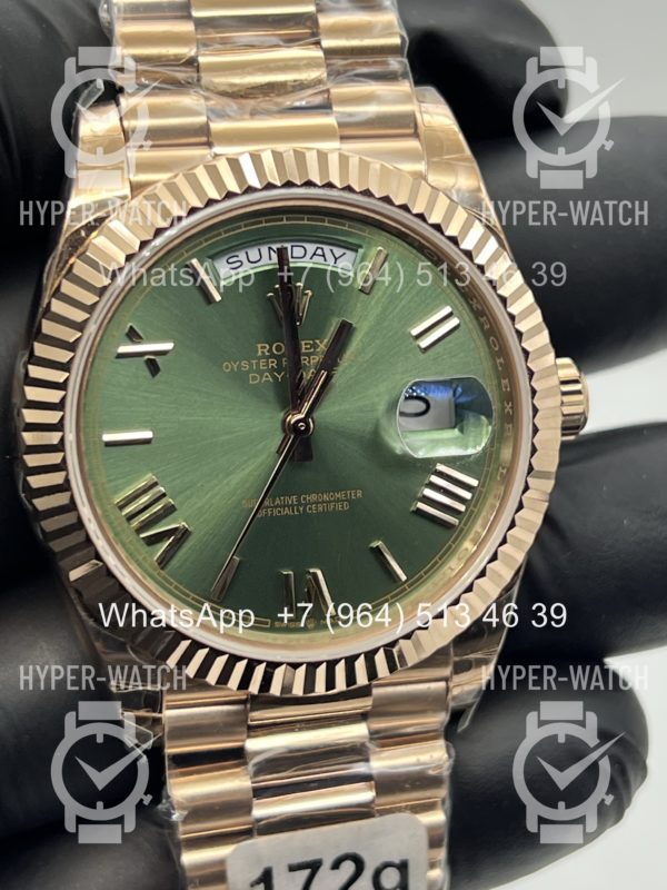 Фото 11 - Rolex Day-Date 40mm 228235-0025 Steel Green