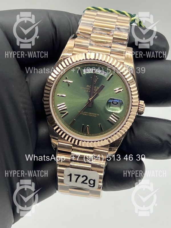Фото 12 - Rolex Day-Date 40mm 228235-0025 Steel Green