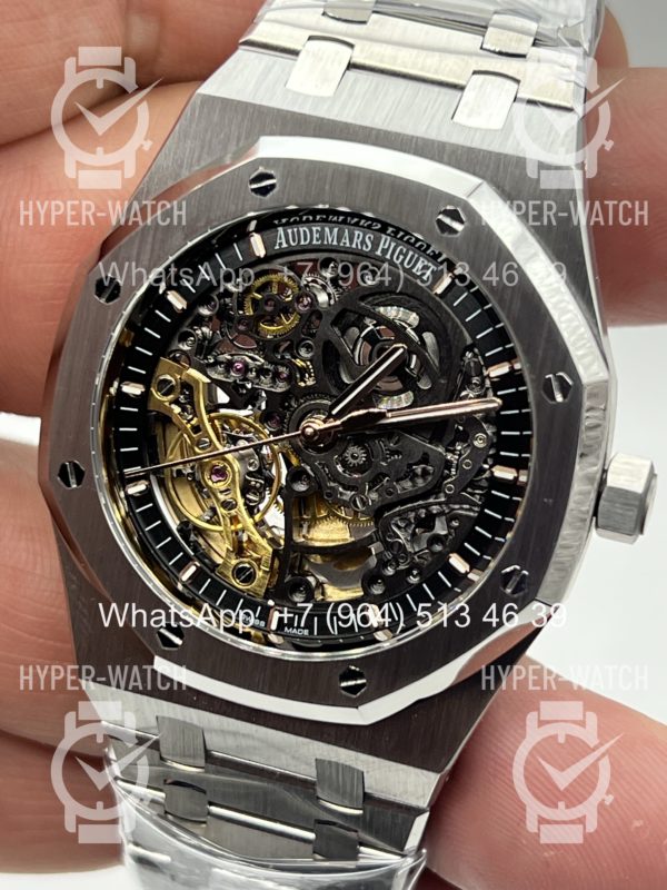Товар Audemars Piguet Royal Oak Double Balance 41mm 15407ST.OO.1220ST.01 Steel Skeleton Фото 2 - Audemars Piguet Royal Oak Double Balance 41mm 15407ST.OO.1220ST.01 Steel Skeleton