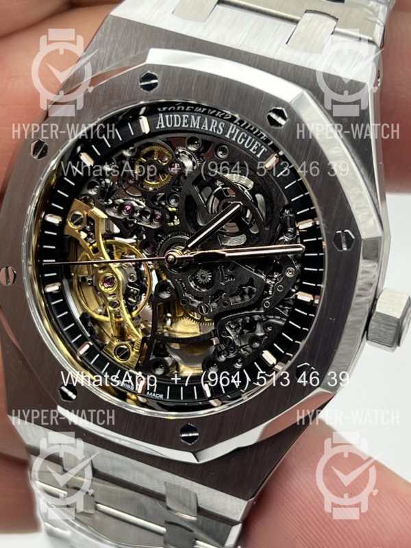 Товар Audemars Piguet Royal Oak Double Balance 41mm 15407ST.OO.1220ST.01 Steel Skeleton Фото 3 - Audemars Piguet Royal Oak Double Balance 41mm 15407ST.OO.1220ST.01 Steel Skeleton