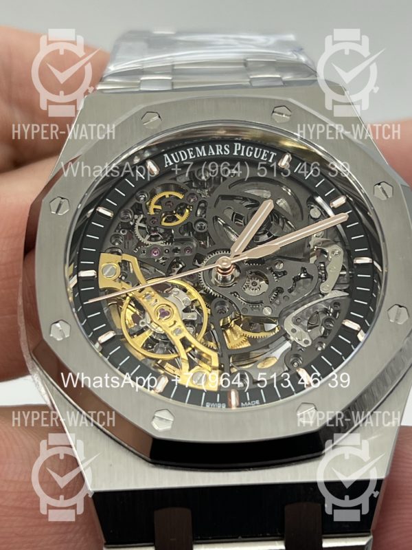 Товар Audemars Piguet Royal Oak Double Balance 41mm 15407ST.OO.1220ST.01 Steel Skeleton Фото 4 - Audemars Piguet Royal Oak Double Balance 41mm 15407ST.OO.1220ST.01 Steel Skeleton