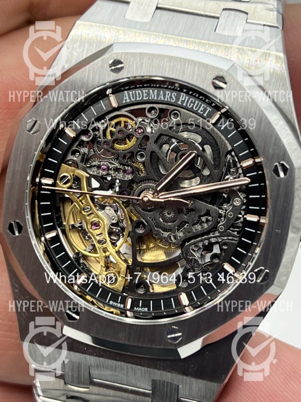 Товар Audemars Piguet Royal Oak Double Balance 41mm 15407ST.OO.1220ST.01 Steel Skeleton Фото 5 - Audemars Piguet Royal Oak Double Balance 41mm 15407ST.OO.1220ST.01 Steel Skeleton