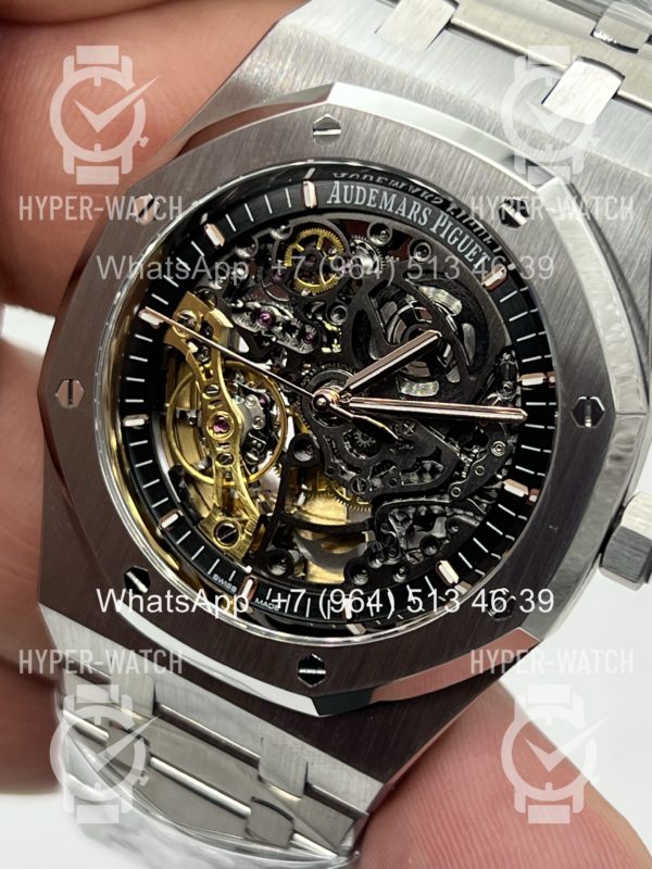 Товар Audemars Piguet Royal Oak Double Balance 41mm 15407ST.OO.1220ST.01 Steel Skeleton Фото 6 - Audemars Piguet Royal Oak Double Balance 41mm 15407ST.OO.1220ST.01 Steel Skeleton