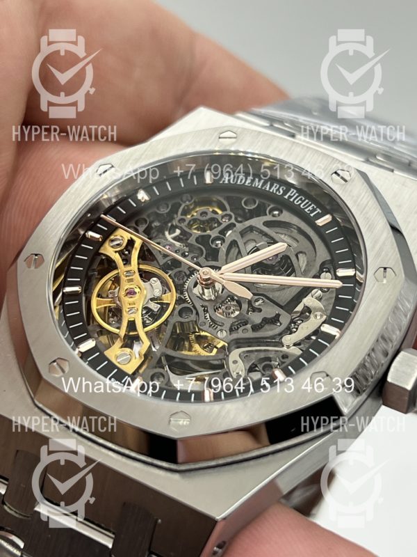 Товар Audemars Piguet Royal Oak Double Balance 41mm 15407ST.OO.1220ST.01 Steel Skeleton Фото 7 - Audemars Piguet Royal Oak Double Balance 41mm 15407ST.OO.1220ST.01 Steel Skeleton