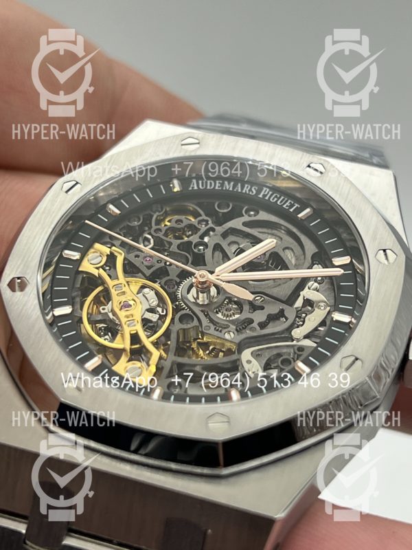 Товар Audemars Piguet Royal Oak Double Balance 41mm 15407ST.OO.1220ST.01 Steel Skeleton Фото 8 - Audemars Piguet Royal Oak Double Balance 41mm 15407ST.OO.1220ST.01 Steel Skeleton