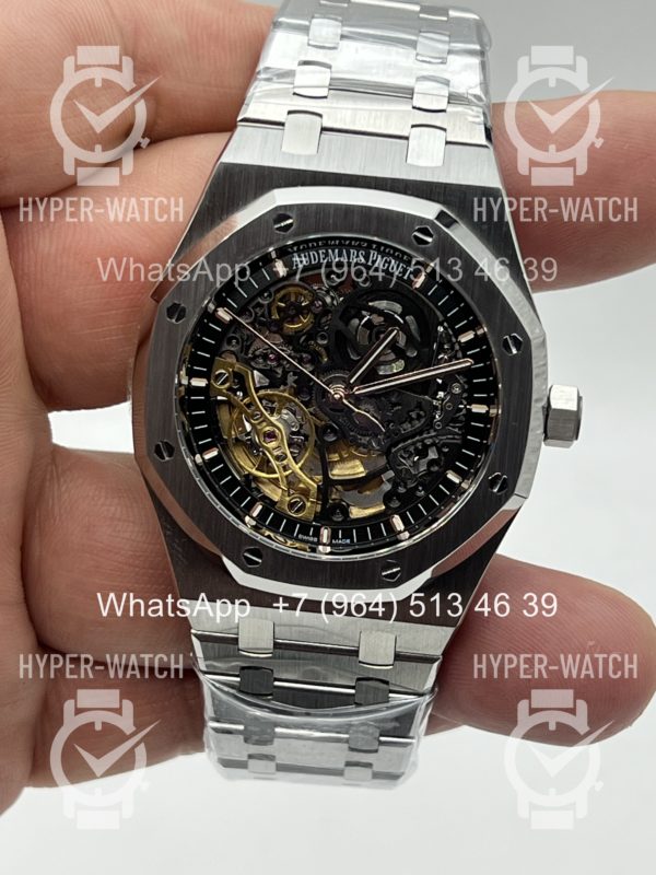 Товар Audemars Piguet Royal Oak Double Balance 41mm 15407ST.OO.1220ST.01 Steel Skeleton Фото 10 - Audemars Piguet Royal Oak Double Balance 41mm 15407ST.OO.1220ST.01 Steel Skeleton
