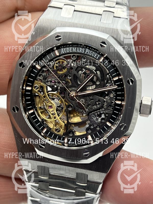 Товар Audemars Piguet Royal Oak Double Balance 41mm 15407ST.OO.1220ST.01 Steel Skeleton Фото 11 - Audemars Piguet Royal Oak Double Balance 41mm 15407ST.OO.1220ST.01 Steel Skeleton