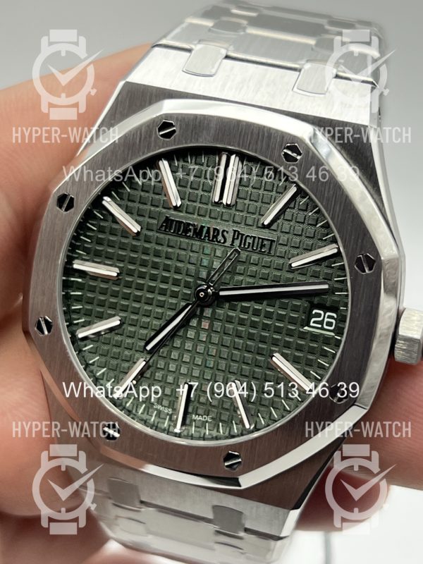 Фото 8 - Audemars Piguet Royal Oak 41mm 15510ST.OO.1320ST.04 50th Anniversary Green Steel
