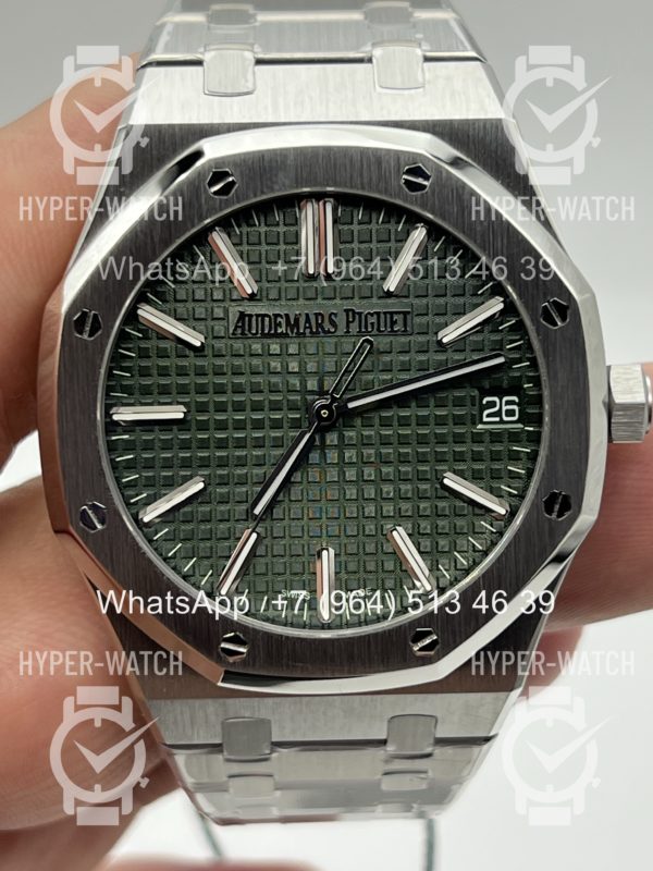 Фото 9 - Audemars Piguet Royal Oak 41mm 15510ST.OO.1320ST.04 50th Anniversary Green Steel