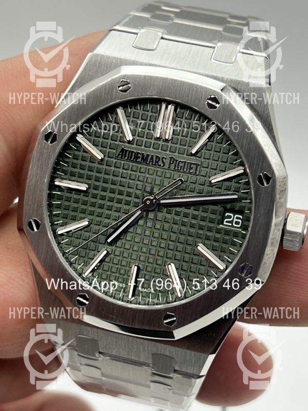 Фото 11 - Audemars Piguet Royal Oak 41mm 15510ST.OO.1320ST.04 50th Anniversary Green Steel