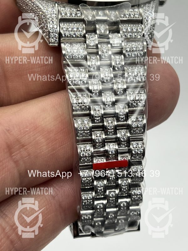 Фото 15 - Rolex DateJust 41mm 126300 Custom Diamonds Steel Art 11314