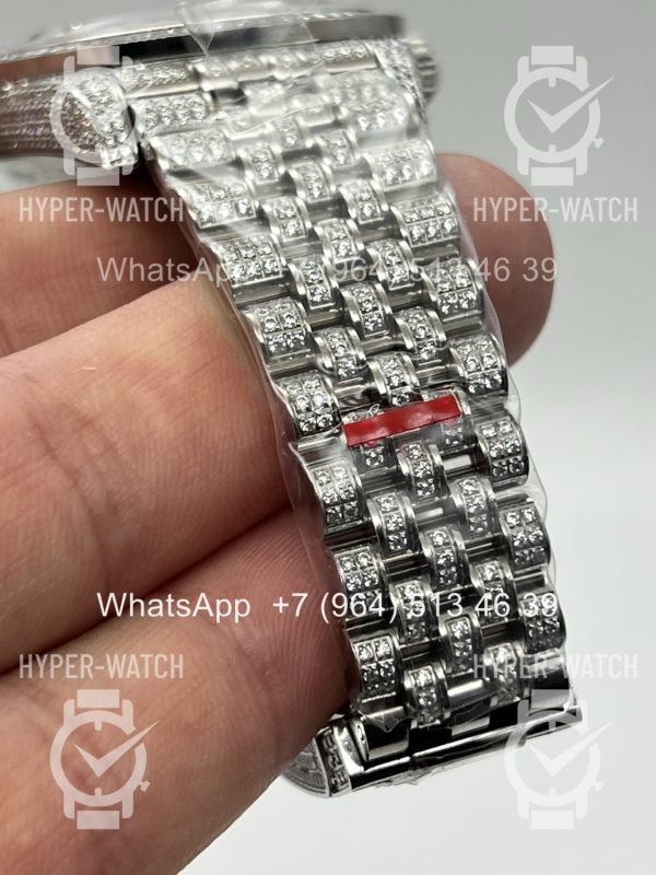 Фото 16 - Rolex DateJust 41mm 126300 Custom Diamonds Steel Art 11314
