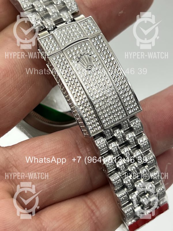 Фото 23 - Rolex DateJust 41mm 126300 Custom Diamonds Steel Art 11314
