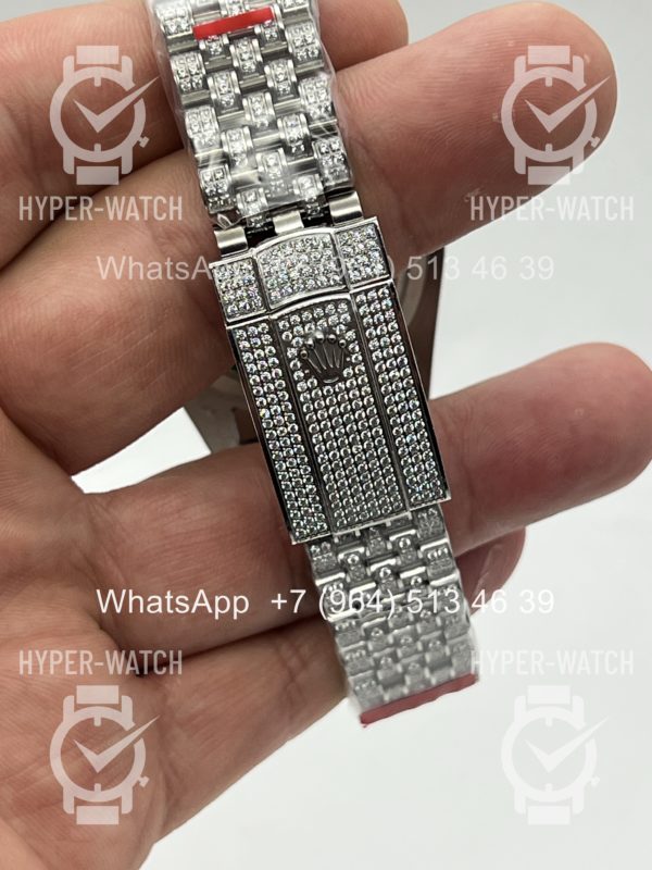 Фото 24 - Rolex DateJust 41mm 126300 Custom Diamonds Steel Art 11314