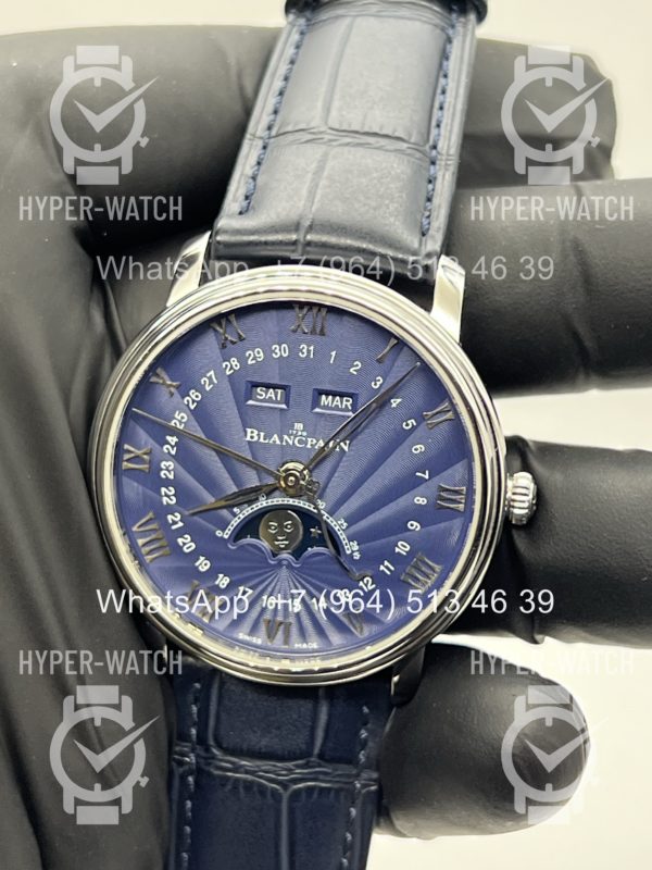Товар Blancpain Villeret 6654-1529-55B Steel Фото 10 - Blancpain Villeret 6654-1529-55B Steel