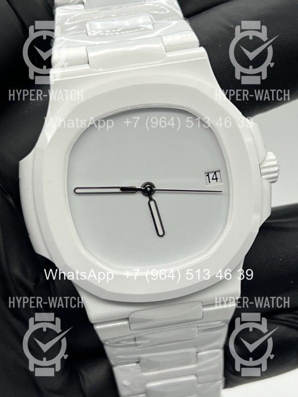 Товар Patek Philippe Nautilus 40mm 5711 White Ceramic Фото 3 - Patek Philippe Nautilus 40mm 5711 White Ceramic