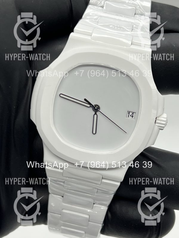 Товар Patek Philippe Nautilus 40mm 5711 White Ceramic Фото 6 - Patek Philippe Nautilus 40mm 5711 White Ceramic